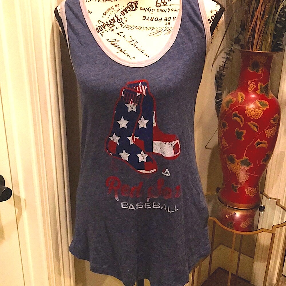 Boston Red Socks racer back tee Size medium